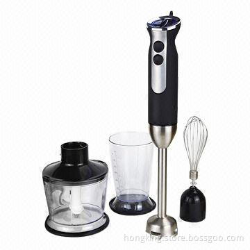 Multifunction Hand Blender with Food Processor and LED Light